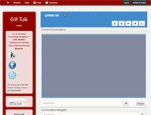 Tablet Screenshot of gifttalk.net